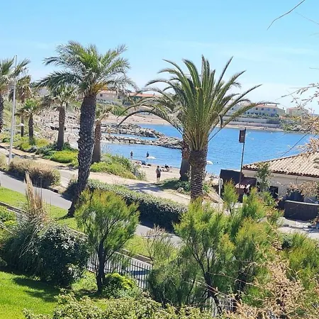 T2 Vue - Wi-fi - Piscine Gratuite - Parking Privatif - A 200 M Des Plages Et Des Commerces - Fr-1-316-146 아파트 식스포즈레스플라지스