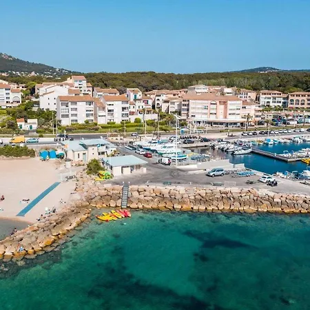 T2 Vue - Wi-fi - Piscine Gratuite - Parking Privatif - A 200 M Des Plages Et Des Commerces - Fr-1-316-146 아파트 식스포즈레스플라지스